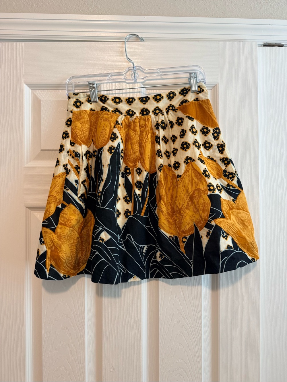 Edme & Esyllte Floral Tulip Mini Skirt